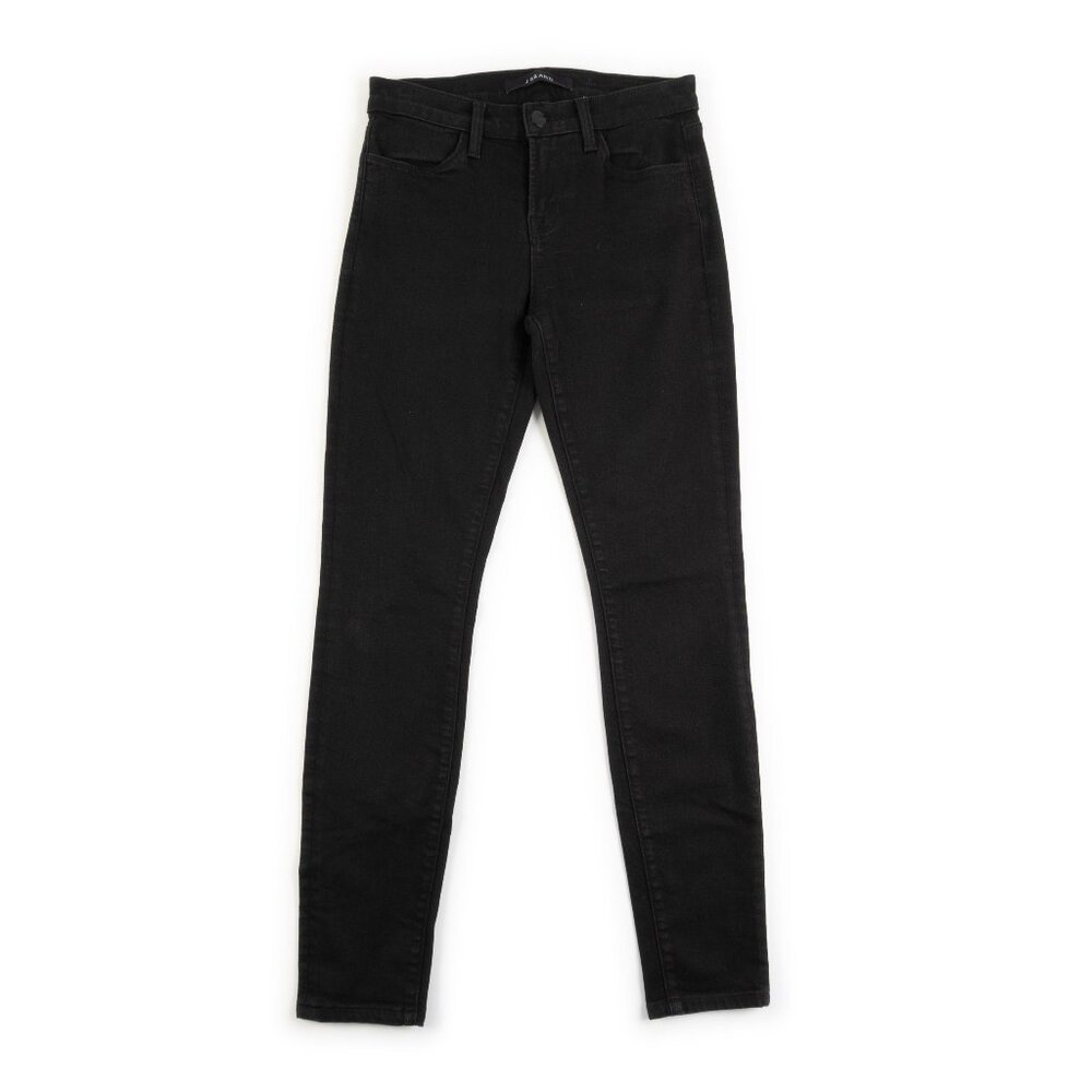 J Brand Super Skinny jeans in Seriously Black size 26